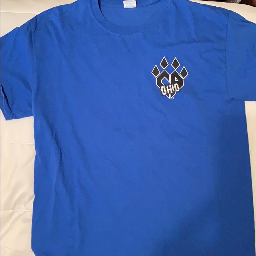 AM Cheer Athletics Columbus Blue Claw T-Shirt